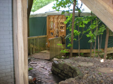 Yurt door 010